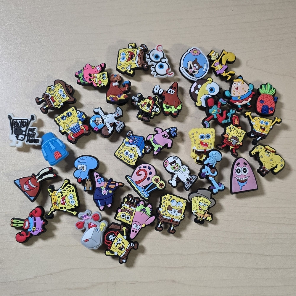 SpongeBob SquarePants 37 Shoe Charms Collection